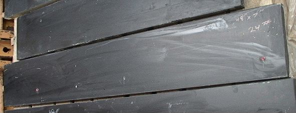 Kemresin Black 48x7x1" 24# Phenolic Resin Bakelite