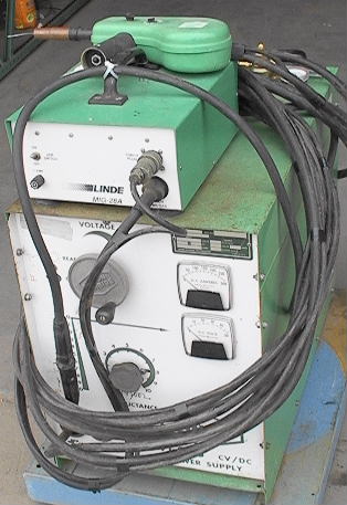 Linde Hand-Spool Aluminum MIG Welding Rig. 250 Amps 100% duty