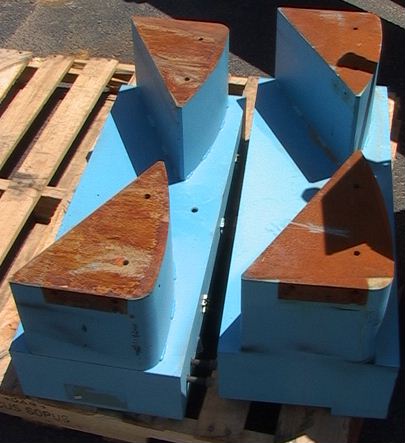 ~1100 Pounds Electro-Magnet Pole Core Steel Iron