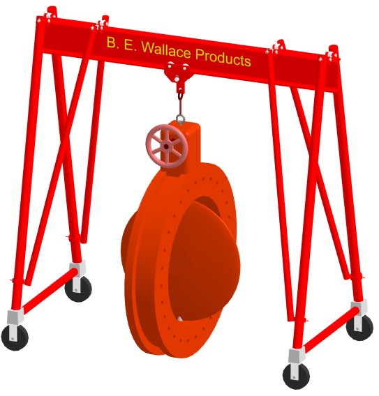 TRI-Adjustable 5T15 B.E. Wallace Products Adjustable Rolling