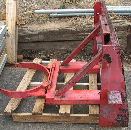 Skid Steer Loader Drum Barrel Handler Attachment.