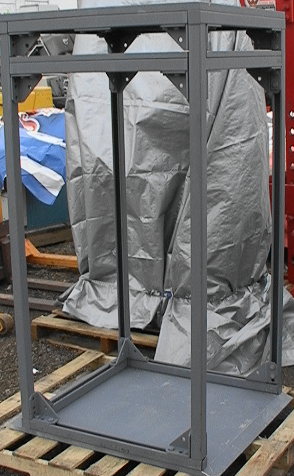 Heavy Duty Aluminum Plate Stand 30x30x63"