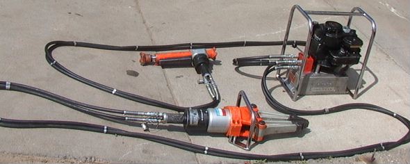 HOLMATRO Rescue Jaws-of-Life system 10,500 psi with power unit