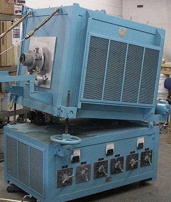 3000 Degree Harper Rotary Tube Furnace Kiln Continuous-Feed 5"