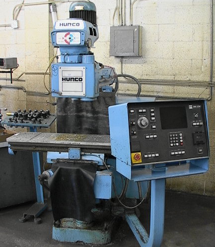 Working HURCO KMB SM1-CNC Vertical Milling machine plus doc