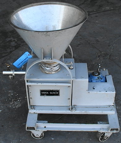 VIBRA SCREW material auger feeder Variable Speed