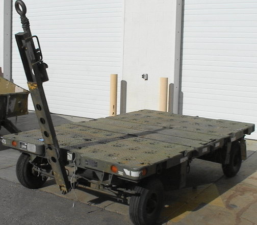 5000# Capacity Aluminum Air Force Munitions Trailer MHU-12/M