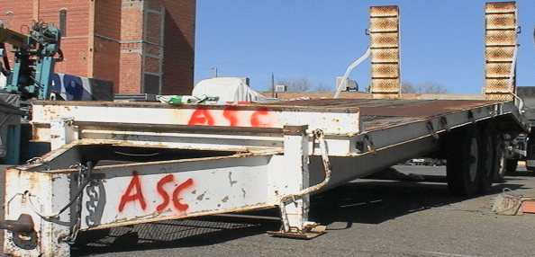 23' Tandem Axle Equipment Trailer With Spring Assist Ramps