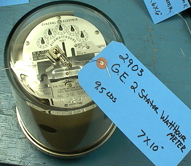 General Electric Kilowatt Hours Meter