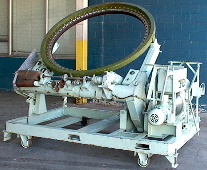 6' Mariner C Space Program 2-axis tilt & rotate positioner