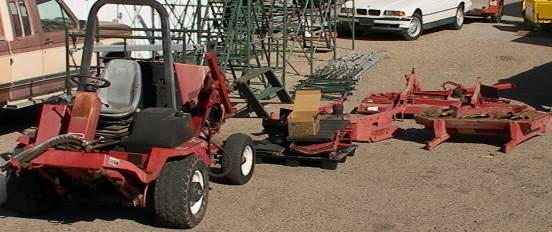 Toro 580-D High Speed Hydrostatic 80hp Turbo Diesel lawn tractor