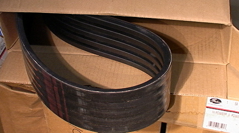 Gates Hi-Power II PowerBand 5/B195 5-Vbelt