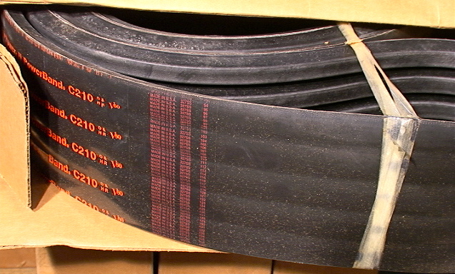 Gates Hi-Power II PowerBand 5/C210 327SS 5-wide v-belt