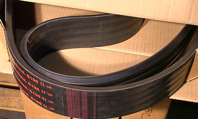Gates Hi-Power II PowerBand 4/B195 057SS 4-wide v-belt