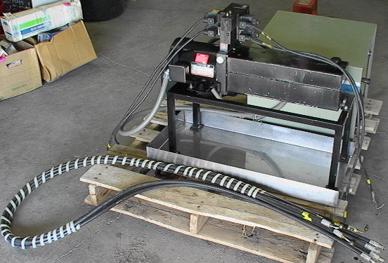 Hydraulic Power Unit 1/2hp 115/230 volt 1-phase large reservoir