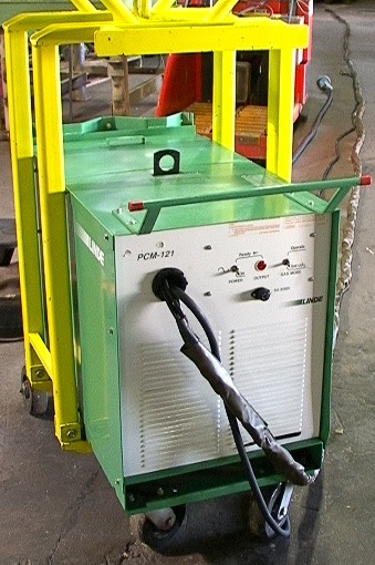 Linde PCM-121 Plasma cutter torch 120 amps 100% duty cycle