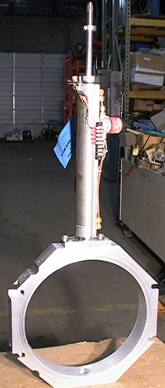 13" Vacuum Feed Through Actuator Bellows Sealed Air Cylinder