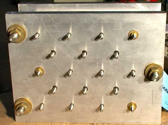 18 pen/probe spring loaded contact assembly fixture jig