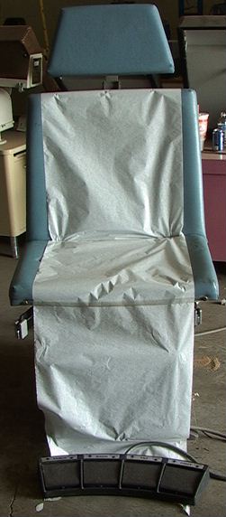 Patient Chair 4-motions Ritter Model 119 with bed-pan and foot