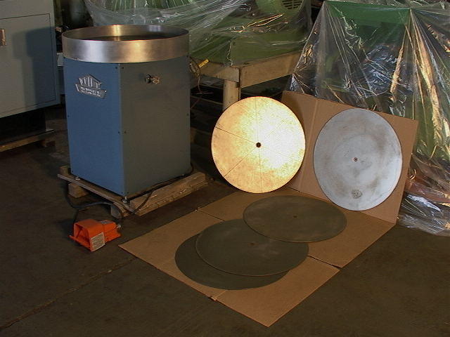 Wilt Industries Inc. Model # 17724 24" Diamond Disk Wet Lapping