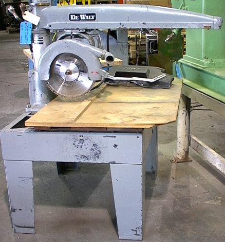 16" 5hp DeWalt Radial Arm Saw Model # GE