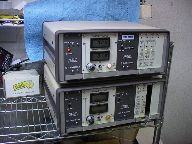 Serial Communitcations Test Unit with Lambda Sandac Voltage and