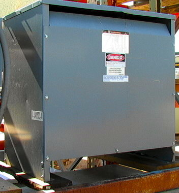 Square D 75KVA Transformer 3 Phase Insulated 480 208/120 Delta
