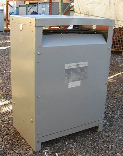 Westinghouse 45KVA Transformers 3 Phase 480 Delta 208 Wye/120