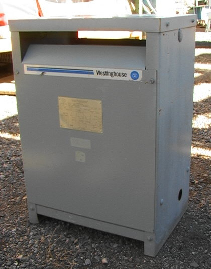 Westinghouse 30KVA Three Phase Transformer 480-208/120 Style #
