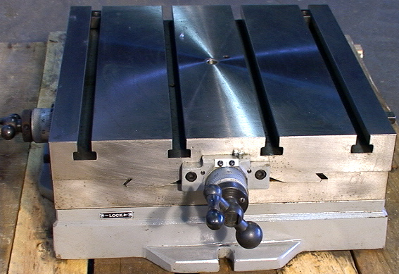 Troyke 15" 300# X-Y T-Slot Machine Tool Stage Model # 06-10