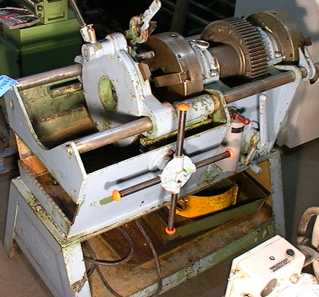 4.5" Pipe OD Threading Machine Dual 14" 3-Jaw Lathe Chucks