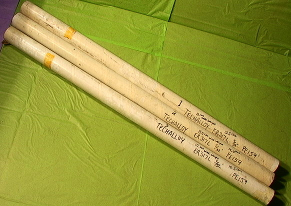 NOS 38# Of Techalloy TIG Welding Rod Stainless 3/32 by 36" Model