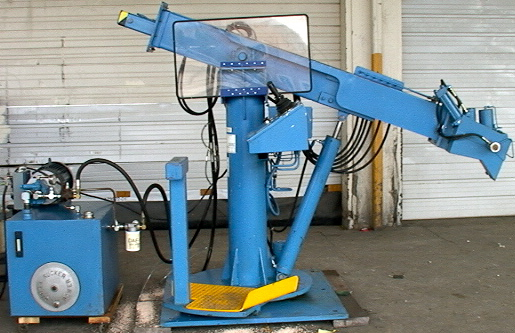 Big 250# capacity Hydraulic Radial Robot 5-Axis Manipulator With