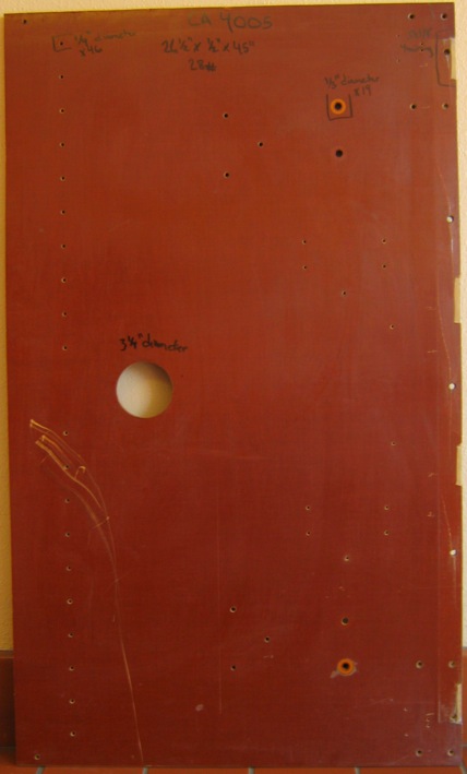 8+ Square Feet of Phenolic High Voltage Insulation Board 26"x45
