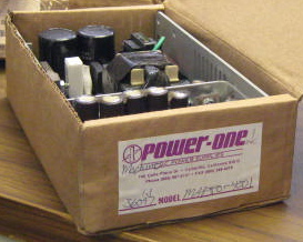 Power One Quad Output Regulated 80W DC Switching Power Supply