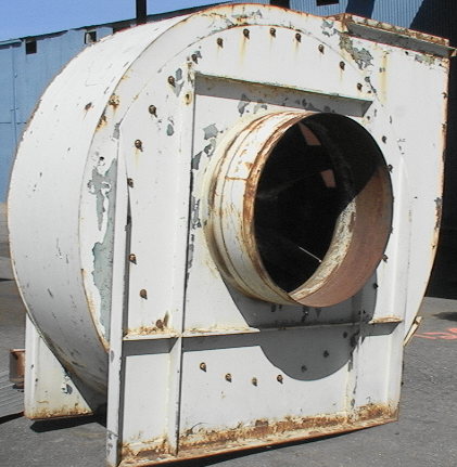 BIG Radial Blower Material Handling Fan Clarage Fan type XL size