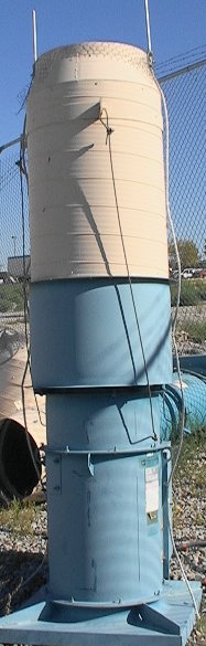 10,000 CFM Twin City Fan & Blower Axifan Size 21B4 5hp 22" diam