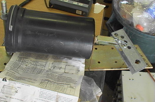 Damper Motor Spring Loaded Air Cylinder NOS. Landis & Gyr No. 4