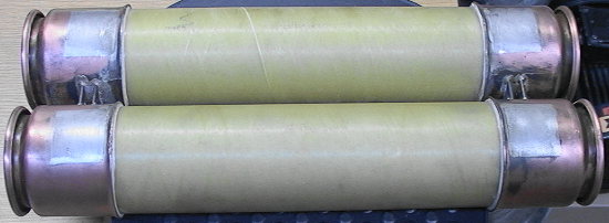 Huge Fuse-Pair GE Type EJ-1DD 4.76 KV High Voltage