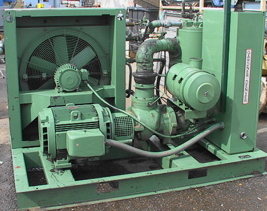 75 HP Gardner Denver Air Compressor EDFQLA Air Cooled