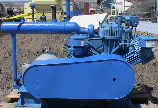 50hp 200 cfm Ingersol Rand Type 40 2-stage reciprocating air com