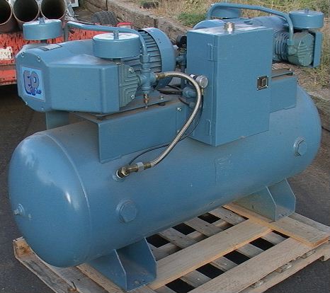 Like New Thomas EP Dual Duplex Oil-Less Air Compressor 6HP (2x3)