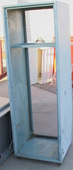 Very Light Welded Aluminum 19 Inch Rack Mount Cabinet About 20"