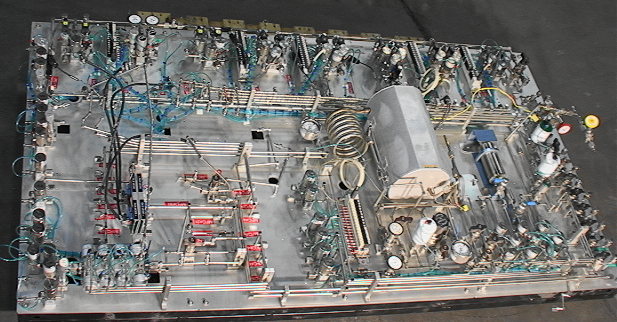 Ultra Purity Stainless Gas Panel Valve parts Assembly with about