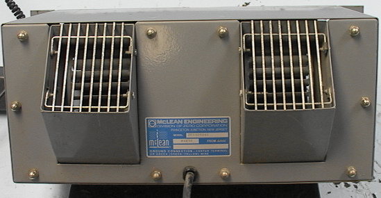 19" Rack Mount Cooling Fan McLean Engineering 2EB408A61 115 VAC
