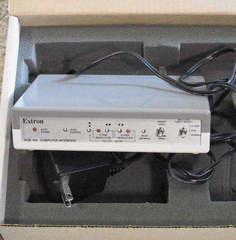 Extron RGB 104 Computer Interface.