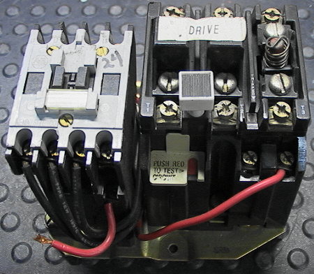 Size-0 Allen-Bradley AB 509-TOD Motor Starter Contactor Relay...