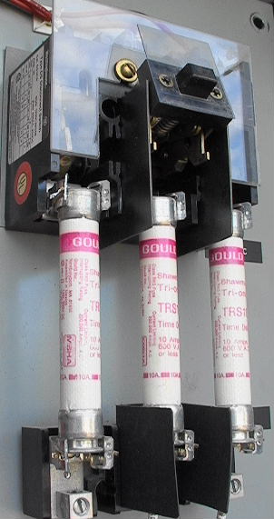 type DS Fused Disconnect Switch 30 amp open style WH