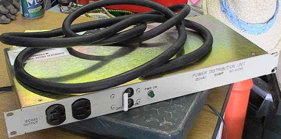 Remote Switched Power Distribution Panel Marway MPD 100-002 19"