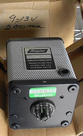 NEW Acopian J630 Plugin Power Supply 9 To 13 VDC 200MA.